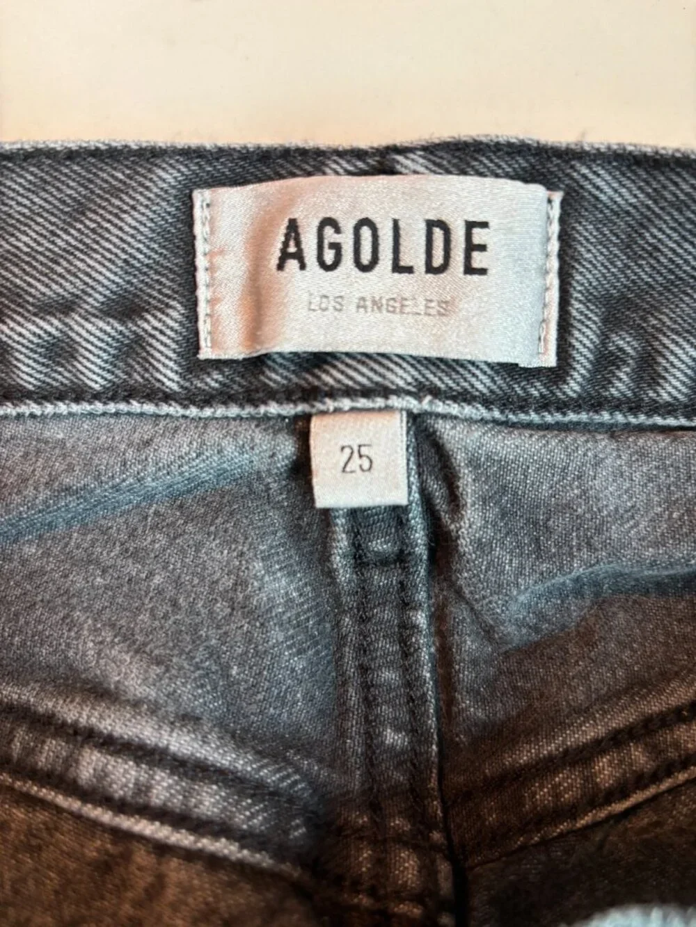 AGOLDE 90's Pinch Waist High Rise Straight Leg Jeans  Size 25